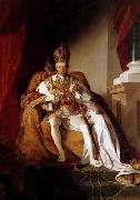 Friedrich von Amerling, Emperor Franz I of Austria in his Coronation Robes